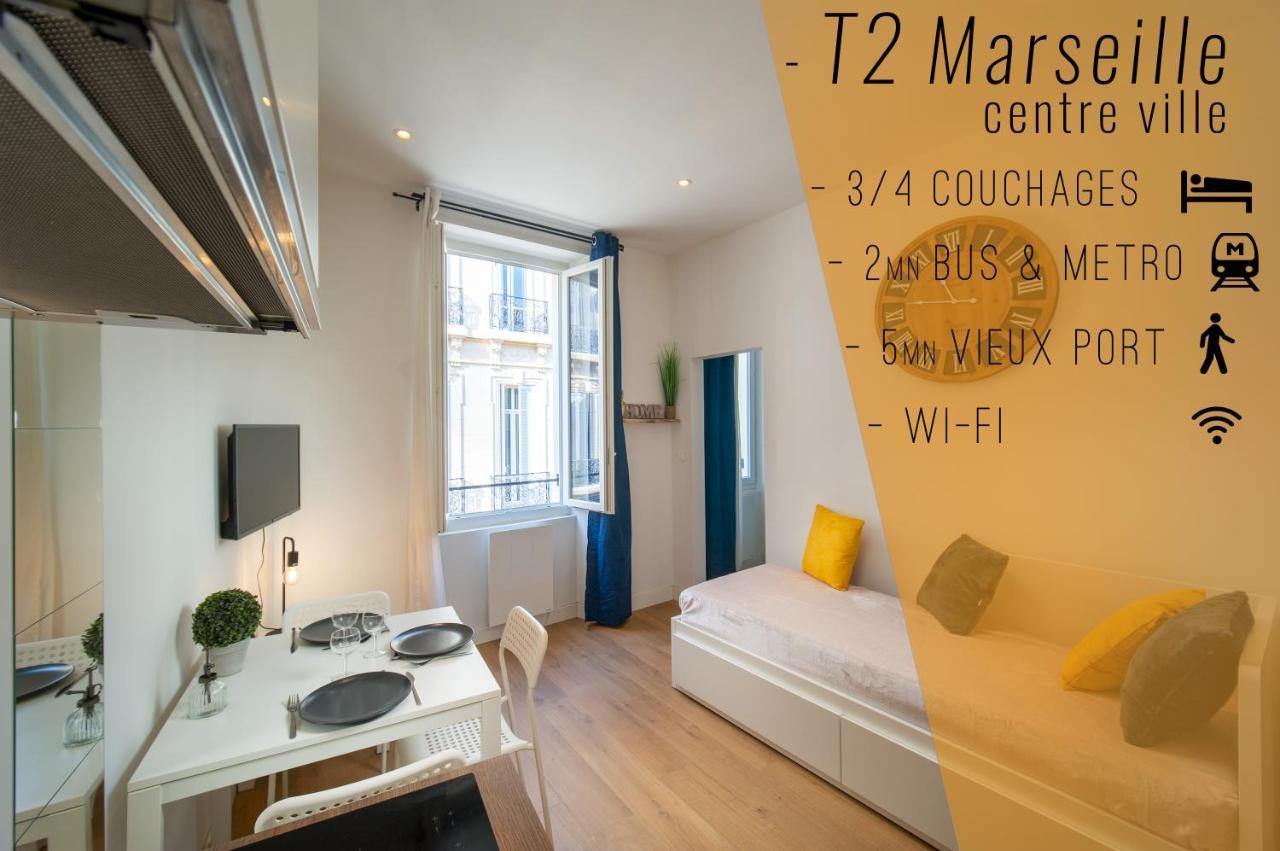 Appartement Au Coeur De Marseille Vieux Port Exterior foto